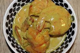 Colombo de Gambas au Lait de Coco